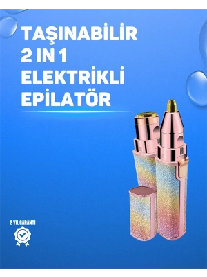 Kaş ve Yüz Epilation Aleti – Kolay Kullanımlı, Portatif Shaver USB Şarjlı
