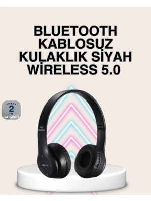 Katlanabilir Tasarımlı Bluetooth 5.0 Kulaklık | Eller Serbest Arama ve Çift Cihaz Desteği