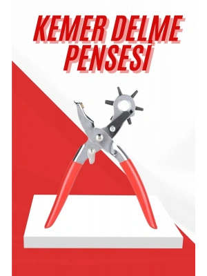 Kemer Delme Pensesi 6 Farklı Boyutta Kemer Delici Ev Deri Kemer