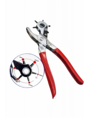 Kemer Delme Pensesi 6 Farklı Boyutta Kemer Delici Ev Deri Kemer