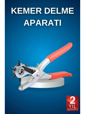 Kemer Delme Pensesi Deri Delici Pensi Zımba 6 Farklı Boyutta