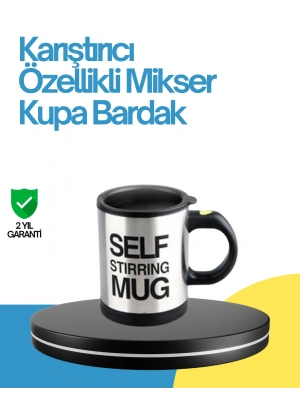 Kendi Kendini Karıştıran Termos Kupa – Pratik, Güçlü Motorlu ve Termos Özellikli