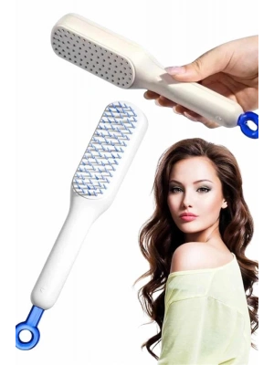 Kendi kendini Temizleyebilen Hijyenik Saç Fırçası Anti-Statik Teknolojisi