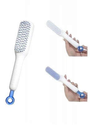 Kendini Temizleyen Tarak Fırça Geri Çekilebilir Evcil Hayvana Uygun Sıkı Dişli