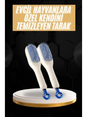 Kolay Temizlenen Fırçası Evcil Hayvanlara Özel Tüy Temizleme