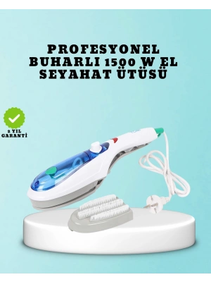 Kompakt Seyahat Ütüsü 1500W | Koku Giderici Buhar Fonksiyonlu