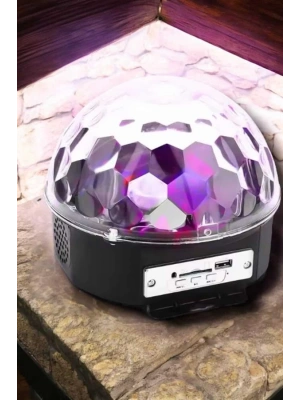 Kompakt Tasarımlı, Telefon Kontrollü Disko Topu Işıkları