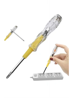 Kontrol Kalemi Çift Başlıklı Şeffaf Elektrik Testi Değişken Uçlu