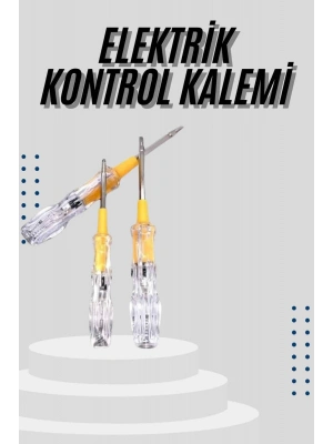 Kontrol Kalemi Çift Taraflı Uçlu Elektrik Akım Test Cihazı