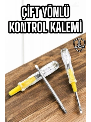 Kontrol Kalemi Nikel Kaplama Çift Başlıklı Test Cihazı