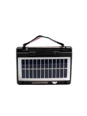 KTF-1428 Solar Panel Destekli Şarjlı Bluetooth Hoparlör – FM/AM/SW Radyo, AUX ve TF Kart Girişli