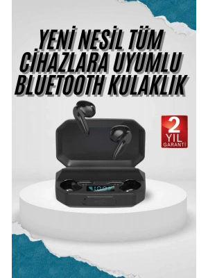 Kulak İçi Bluetooth Kulaklık Rgb Işıklı Çift Mikrofonlu iOS/Android Uyumlu BT 5.2