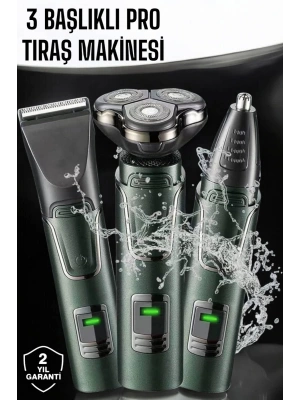 Kulak Ve Burun Başlıklı Profesyonel Tıraş Makinesi