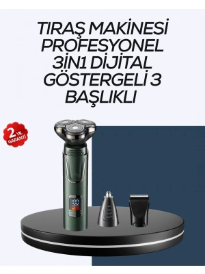 Kuru Kullanıma Uygun Erkek Tıraş Makinesi