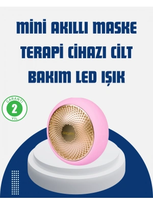 LED Işık Terapisi ve Termoterapi Özellikli Hızlı Cilt Bakım Cihazı