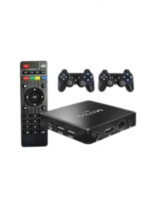 M8 PRO Mini 2.4G 10K ultra HD 64 GB TV BOX Android TV GAME BOX  2 Adet Oyun Konsolu