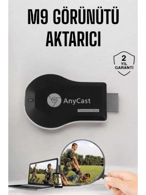 M9 Plus Hdmi Kablosuz Görüntü Ve Ses Aktarıcı HD Görüntü