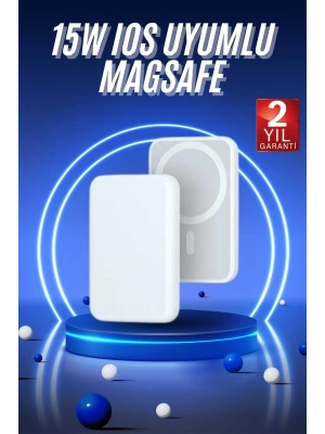Magsafe Battery Pack Powerbank Kablosuz Şarj 5.000 mah