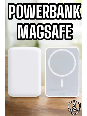 Magsafe Kablosuz Batarya Yüksek Performanslı Manyetik Tasarım Hızlı Şarj