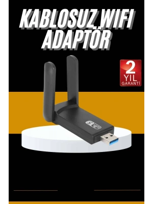 Mbps Wifi Alıcı Kablosuz Wifi Adaptörü Çift Band Çift Antenli