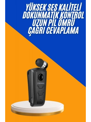 Mikrofonlu Makaralı Bluetooth Kulakiçi Kulaklık Android ve İOS Uyumlu