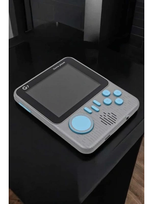 Mini Atari El Atarisi 3.5 inç Ekran Çift Konsol 666 Adet Retro Oyun Gameboy El Atarisi