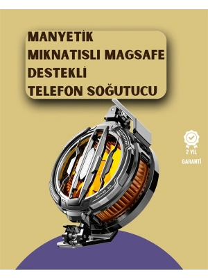 Mobil Oyunlar İçin Serinletici Telefon Fanı | Sessiz Çalışma | Geniş Kıskaçlı Tasarım