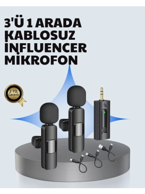 Mobil Uyumlu Mikrofon - Dış Mekân İçin İdeal