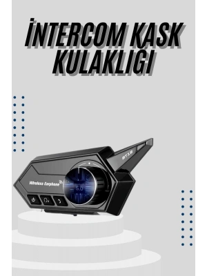 Motorcu Kulaklığı Kask Kulaklığı Çağrı Cevaplama ANC Özellikli