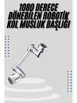 Mutfak Musluk Başlığı 1080 Derece Dönebilir Oynar Başlıklı Musluk Aparatı
