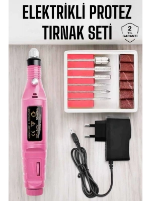 Nasır Temizleyici Manikür Pedikür Seti Elektrikli USB Girişli
