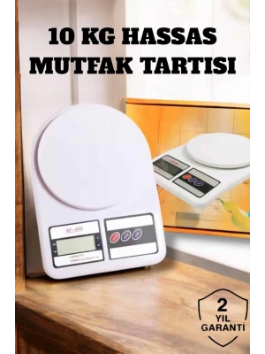 Net LCD Ekran ve Otomatik Kapanma Özelliği ile Uzun Ömürlü Dijital Mutfak Tartısı