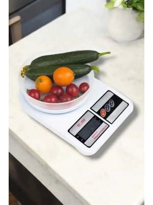 Net LCD Ekran ve Otomatik Kapanma Özelliği ile Uzun Ömürlü Dijital Mutfak Tartısı