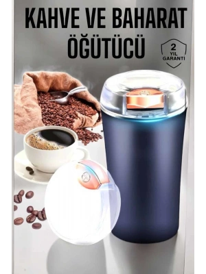 Otomatik Kahve ve Baharat Öğütücü Kolay Ve Taşınabilir