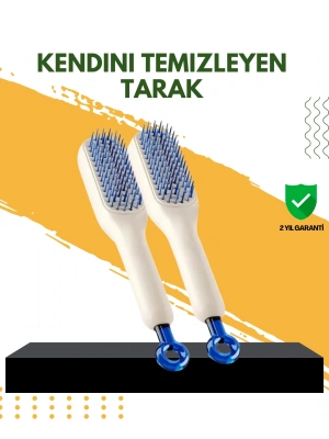 Otomatik Temizlemeli Saç Fırçası – Ergonomik Tasarım, Masaj Etkili, Elektriklenmeyi Önleyici