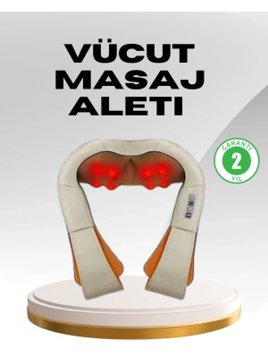 Ovmalı Kas Gevşetici Masaj Cihazı – Boyun, Omuz ve Sırt İçin Derin Etki