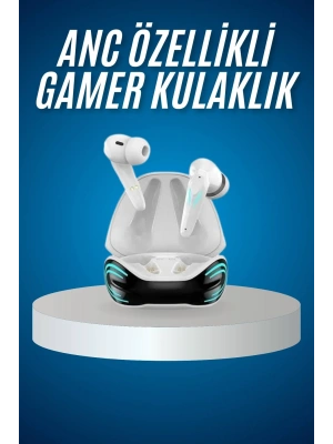 Oyuncu Kulaklığı Mikrofonlu Gürültü Engelleme Gecikme Önleyici Bluetooth Kulaklık