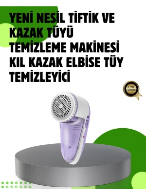 Pamuk Tiftik Tüy Temizleme Makinesi 5W – 3 Bıçaklı Sistem