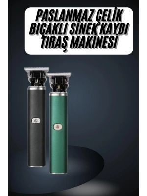 Paslanmaz Çelik Bıçaklı Sinek Kaydı Tıraş Makinesi Uzun Ömürlü