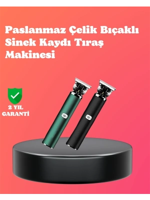 Paslanmaz Çelik Bıçaklı Sinek Kaydı Tıraş Makinesi Uzun Ömürlü