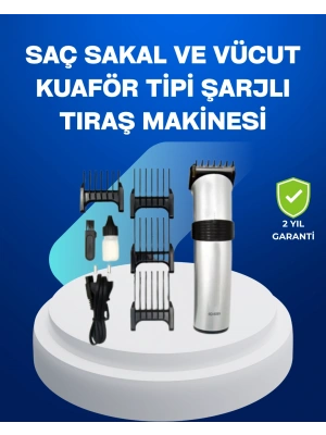 Paslanmaz Çelik Bıçaklı Tıraş Makinesi – Keskin ve Dayanıklı