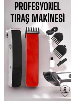 Paslanmaz Çelik Şarjlı Tıraş Makinesi Pratik ve Keskin Performans