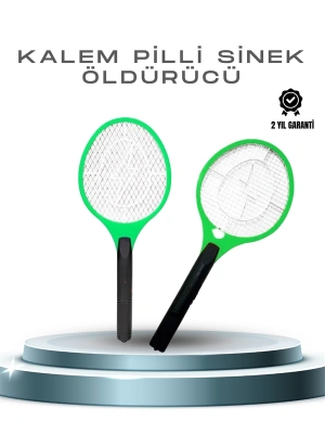 Pil Gücünde Elektronik Sinek Öldürücü – Kan Lekesi Bırakmayan Temiz Kullanım