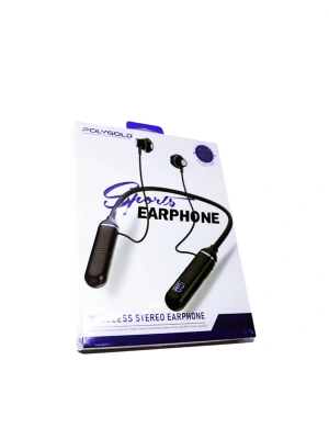 Polygold PG-100 Bluetooth Kulaklık – Ergonomik Boyun Bantlı Tasarım, Net Ses ve Konfor