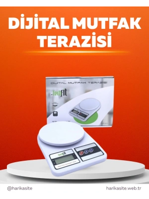 Pratik ve Şık Tasarımıyla Dijital Mutfak Tartısı