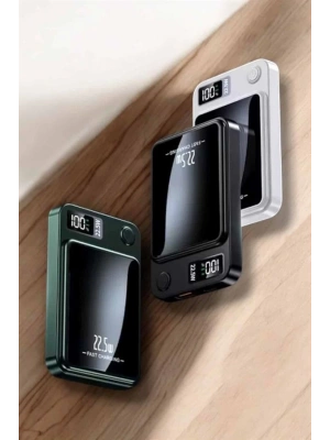 Pratik ve Taşınabilir 10.000 mAh Wireless Powerbank Hızlı Şarj Avantajı