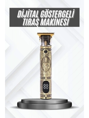 Profesyonel Ense Tıraşına Uygun Çizik Tıraş Makinesi Uzun Ömürlü Göstergeli