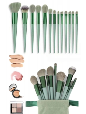 Profesyonel Makyaj Fırça Seti 13 Parça Yumuşak Kıllı Fırça Seti Far Fırçası
