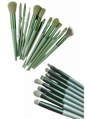 Profesyonel Makyaj Fırça Seti 13 Parça Yumuşak Kıllı Fırça Seti Far Fırçası