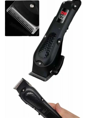 Profesyonel Saç Kesme Aleti Dijital Saç Sakal Tıraş Makinesi Uzun Ömürlü